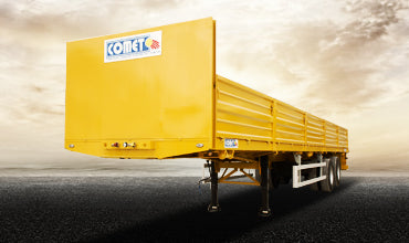 SEMIRREMOLQUE DE PLATAFORMA PLANA DE 2 EJES