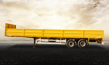 SEMIRREMOLQUE DE PLATAFORMA PLANA DE 2 EJES