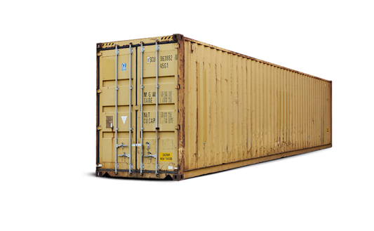 Contenedor de 40 pies de cubo alto