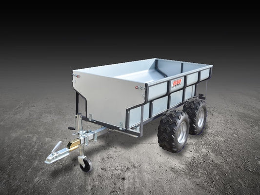 REMOLQUE AGRÍCOLA CUÁDRUPLE-CAPACIDAD: 1.000 KG-RABB