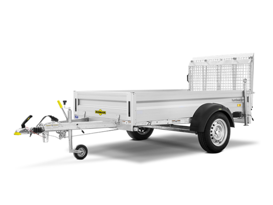Remolque monoeje fijo o basculante 2,58 m / 1,30 m