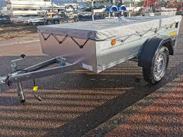 Remolque monoeje fijo o basculante 2,58 m / 1,30 m