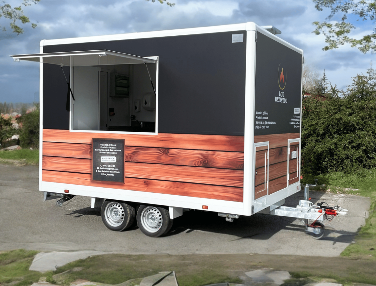 Remolque de Camión de Comida